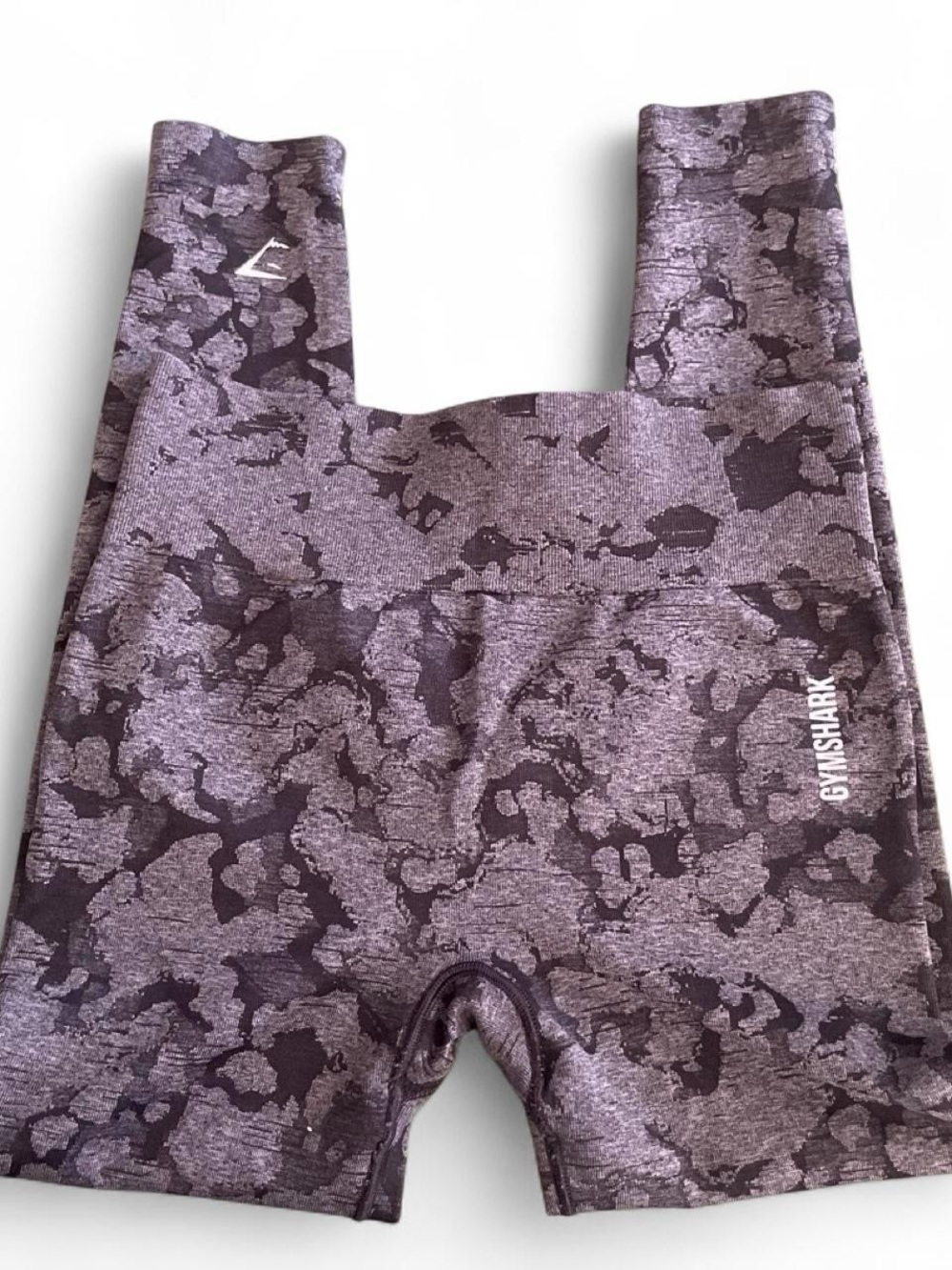 Gymshark Women’s Grey Camo Seamless Leggings